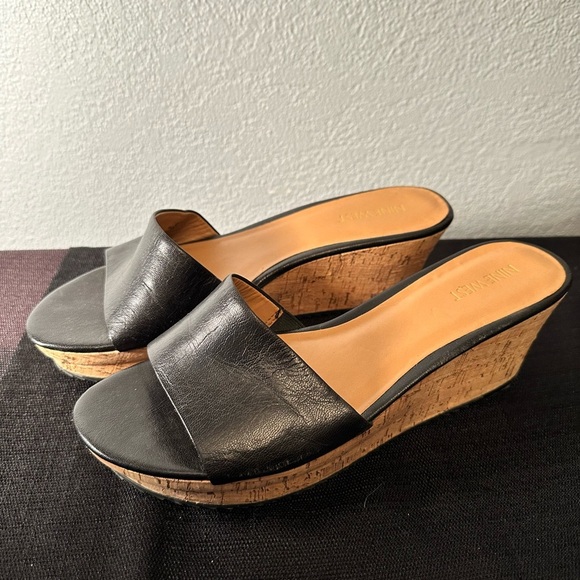 Nine West confetti sandals with platform size 8.5 - Picture 2 of 6